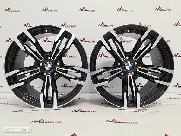 Jantes Look BMW M6 Preto Polido 19 - 1