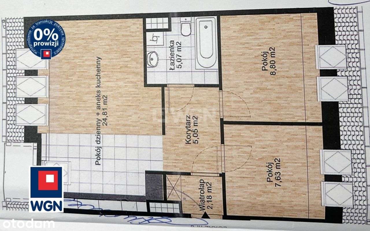 3-pokojowe mieszkanie Wróblowice/Lutynia-16