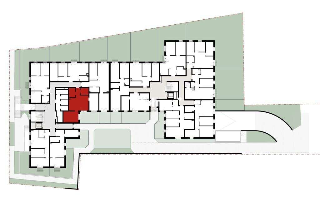Kameralne Zawady - 65,30m2 z ogródkiem - Pełny obrazek: 2/6