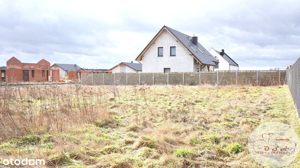 Działka budowlana 851 m² Radzewo 9 km Kórnik