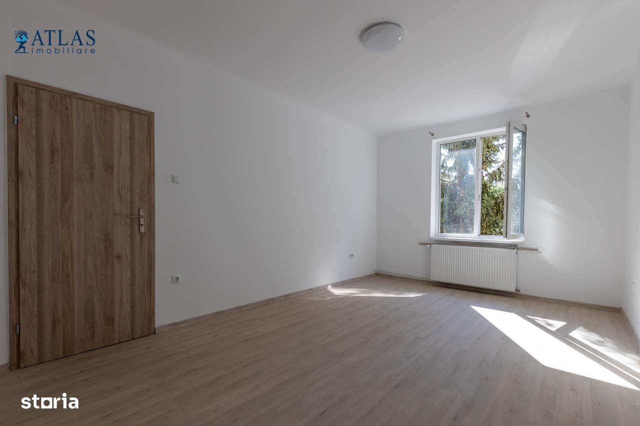 2 camere si birou, bloc vila central, et 1/3, renovat complet, parcare - Imagine principală: 4/12