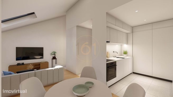 Apartamento T1+1  em Vila Nova de Gaia com varanda-0