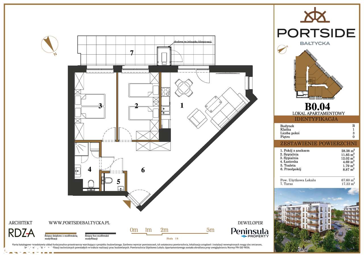 Portside Bałtycka - B0.04 - Pełny obrazek: 2/7