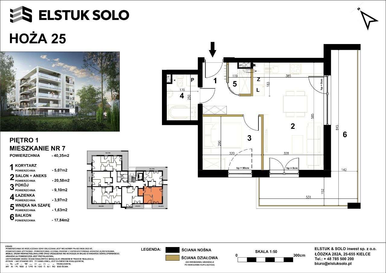 Hoża 25 - wysoki standard-11