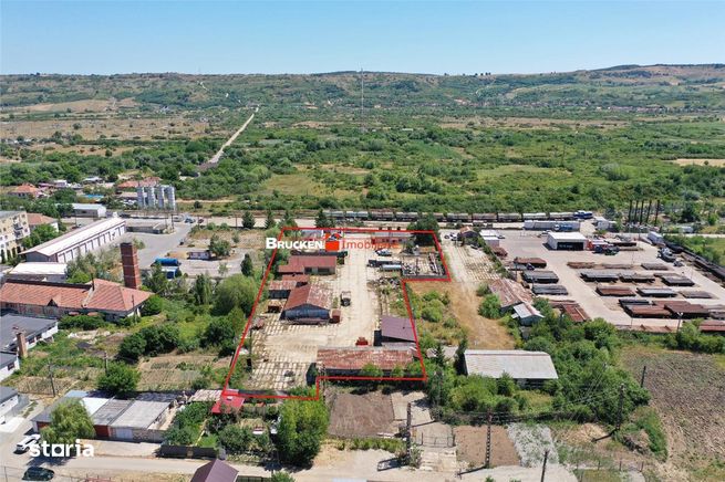 Teren industrial de vanzare – 4.659 mp + optional 1.000 mp – Suplacu d-10