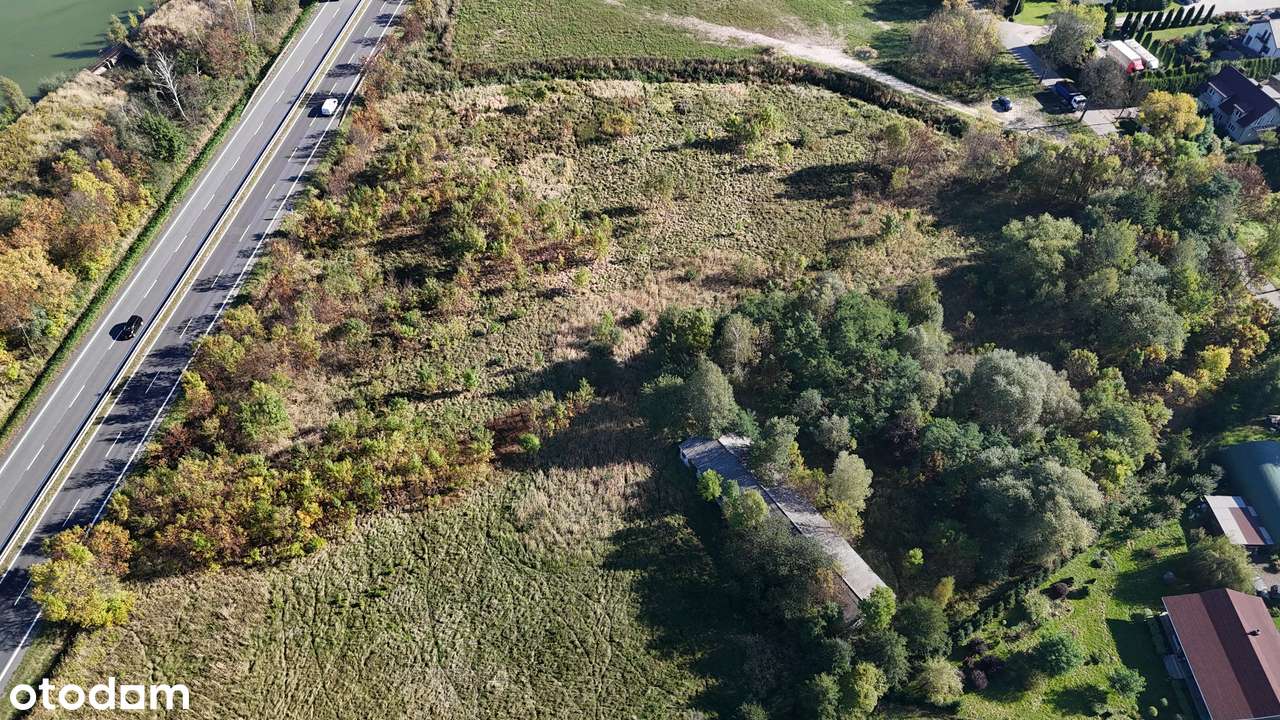 Działka Usługowa Mieszkaniowa 1.7ha w Sarnowie (gm. Psary) przy S86-7