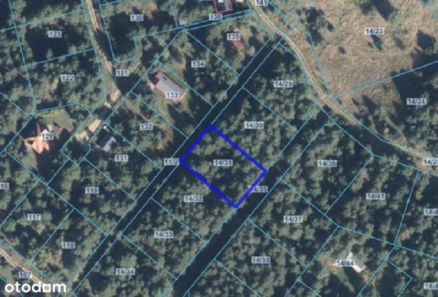 Działka budowlana I Puszcza Zielonka I MPZP-1