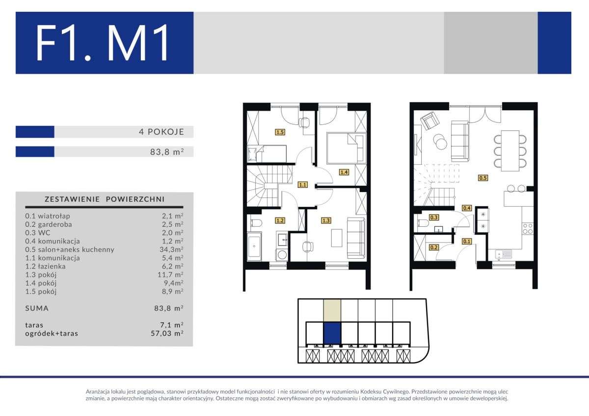 Gotowy na II kwartał dom w zabudowie szeregowej - Pełny obrazek: 2/16