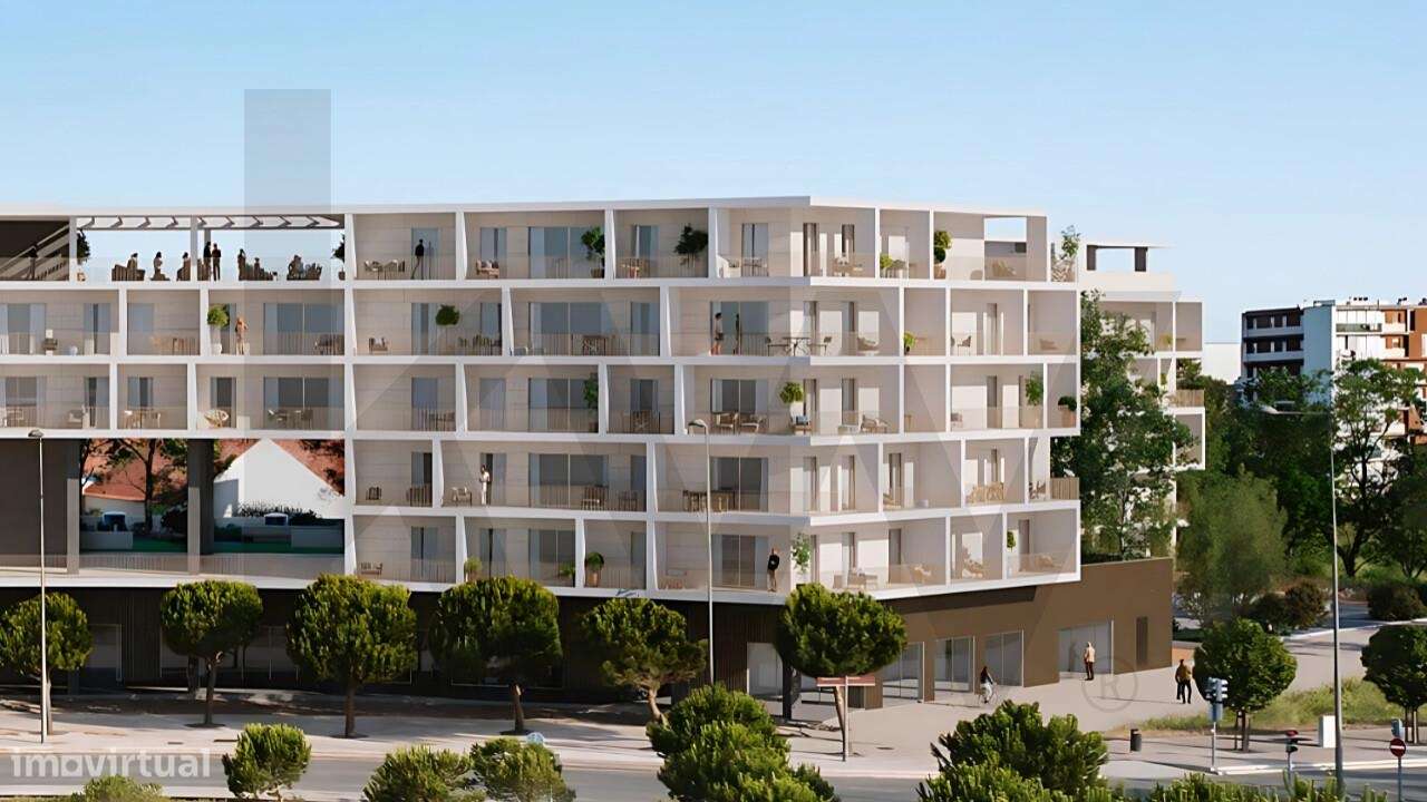 Nova Construção: T2 com 2 Estacionamentos no Lisbon Heights - Alto do-5