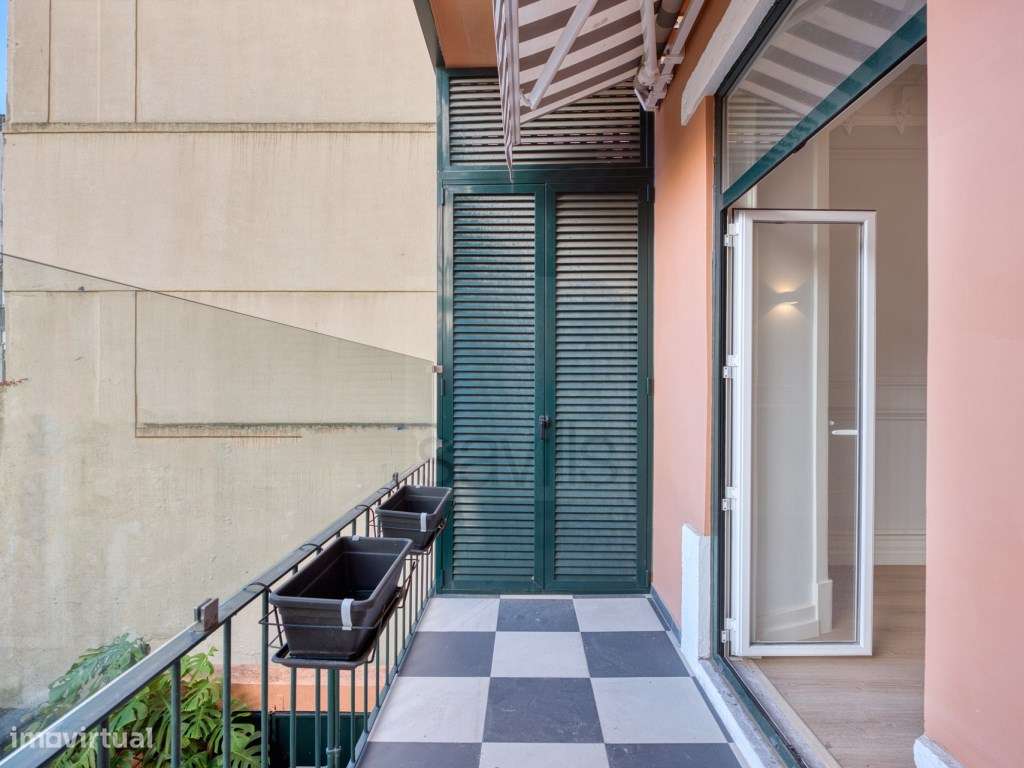 Apartamento T4 remodelado nas Avenidas Novas, em Lisboa - Grande imagem: 4/27