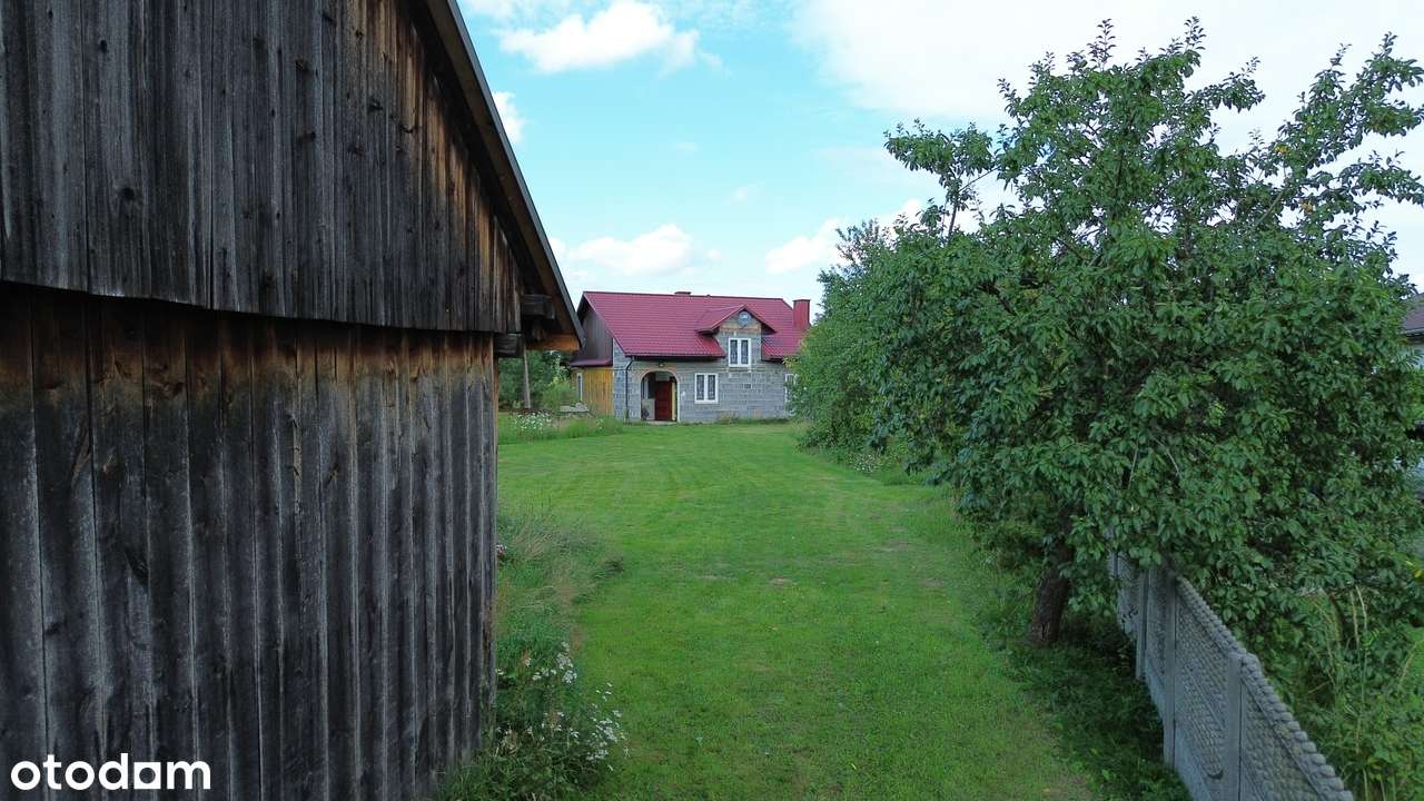 Dom z poddaszem, garażem i ziemianką - 44ar działki OKAZJA!-15