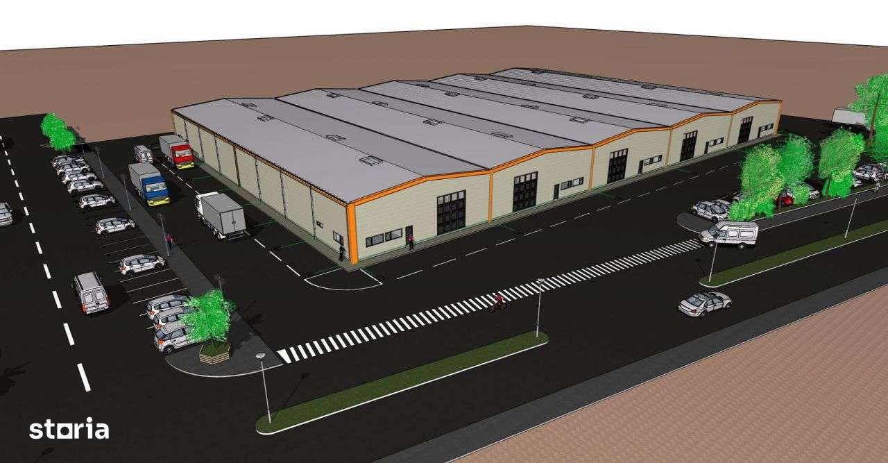 VANZARE SPATIU INDUSTRIAL NOU 4320 MP/ PARC INDUSTRIAL PREJMER - Imagine principală: 2/6