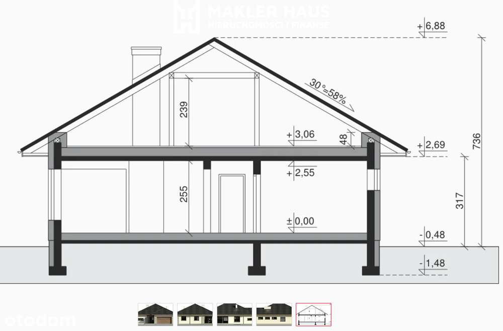 Dom w stanie surowym Jabłońskie - Pełny obrazek: 4/20