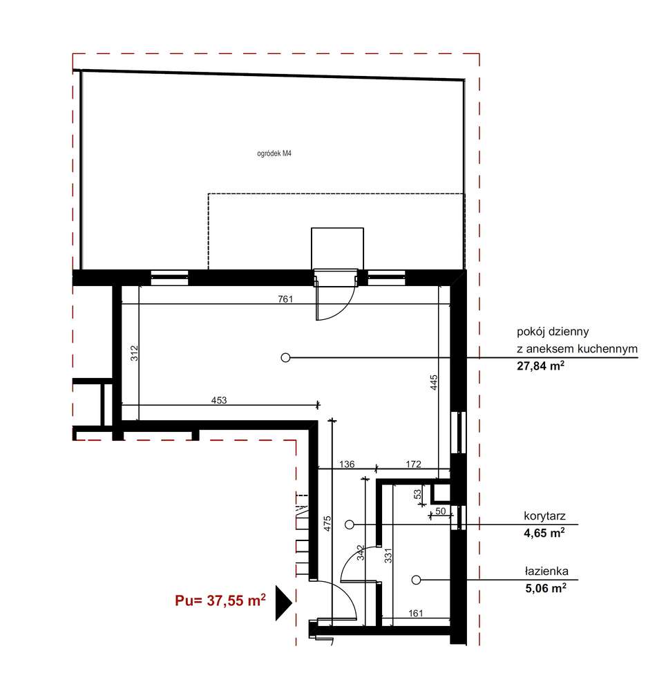 Popiełuszki 6-mieszkanie nr 4 - Pełny obrazek: 4/4