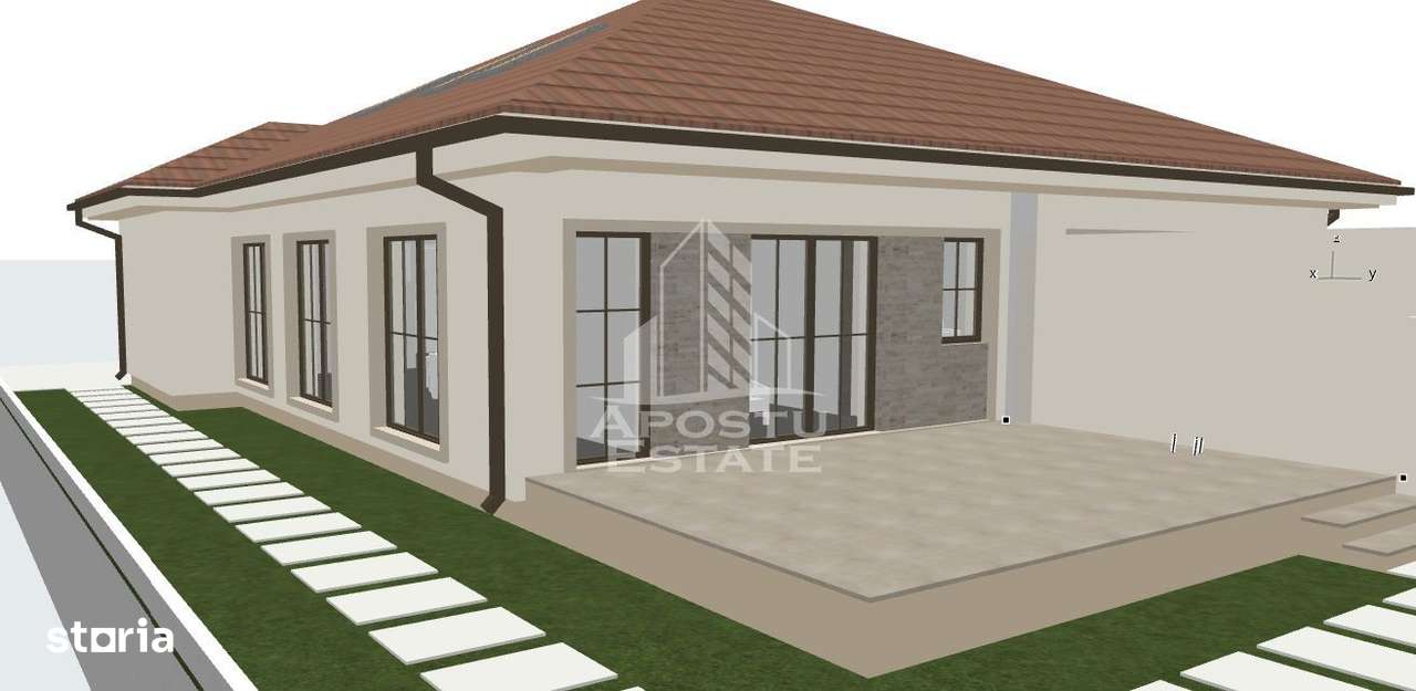 Duplex cu 3 camere, pe parter, in Sacalaz - Imagine principală: 3/3
