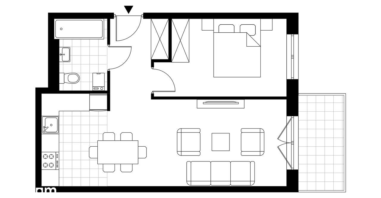 Ludowa Park | mieszkanie 2-pok. | B_M31 - Pełny obrazek: 4/9