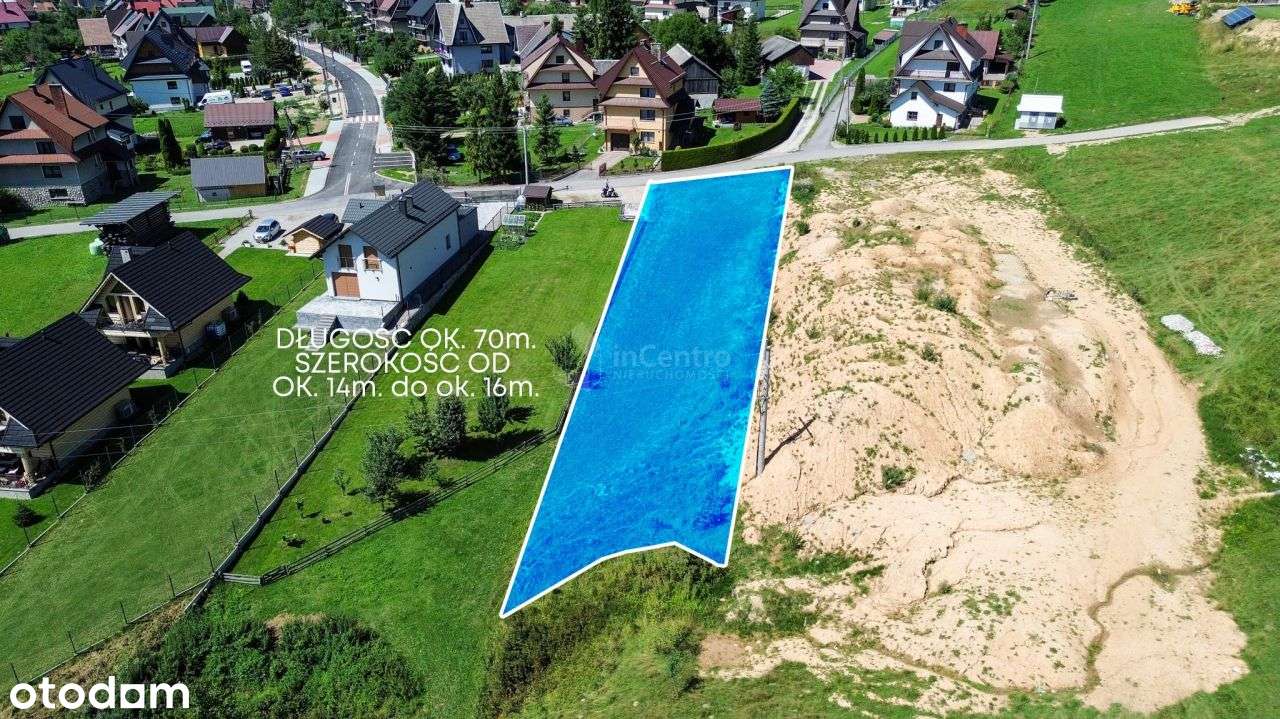 Niezabudowana nieruchomość gruntowa 1104m2. - Pełny obrazek: 5/12