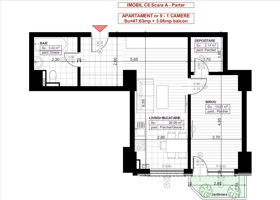 Finalizat,Nou, Royal Town! Apartamente 2 camere mobilat-18