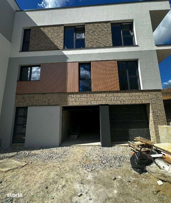 Duplex semifinisat 4 camere, 2 garaje,161 mp,teren liber 280 mp, Tauti - Imagine principală: 2/11