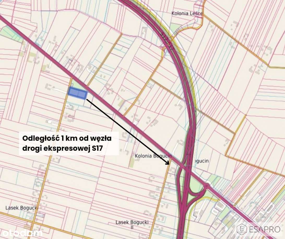 HUB BIZNESOWY PRZY S17 – Grunt inwestycyjny 0,7 ha pod Biura i Magazyn-12