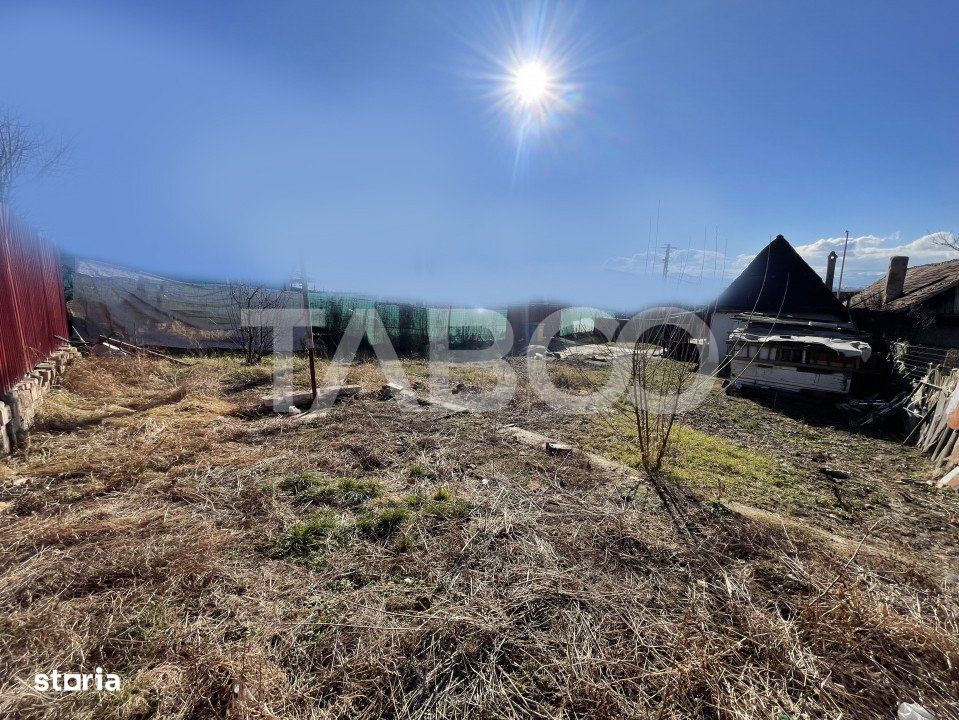 Casa individuala cu teren 539 mp 2 fronturi stradale Gusterita Sibiu