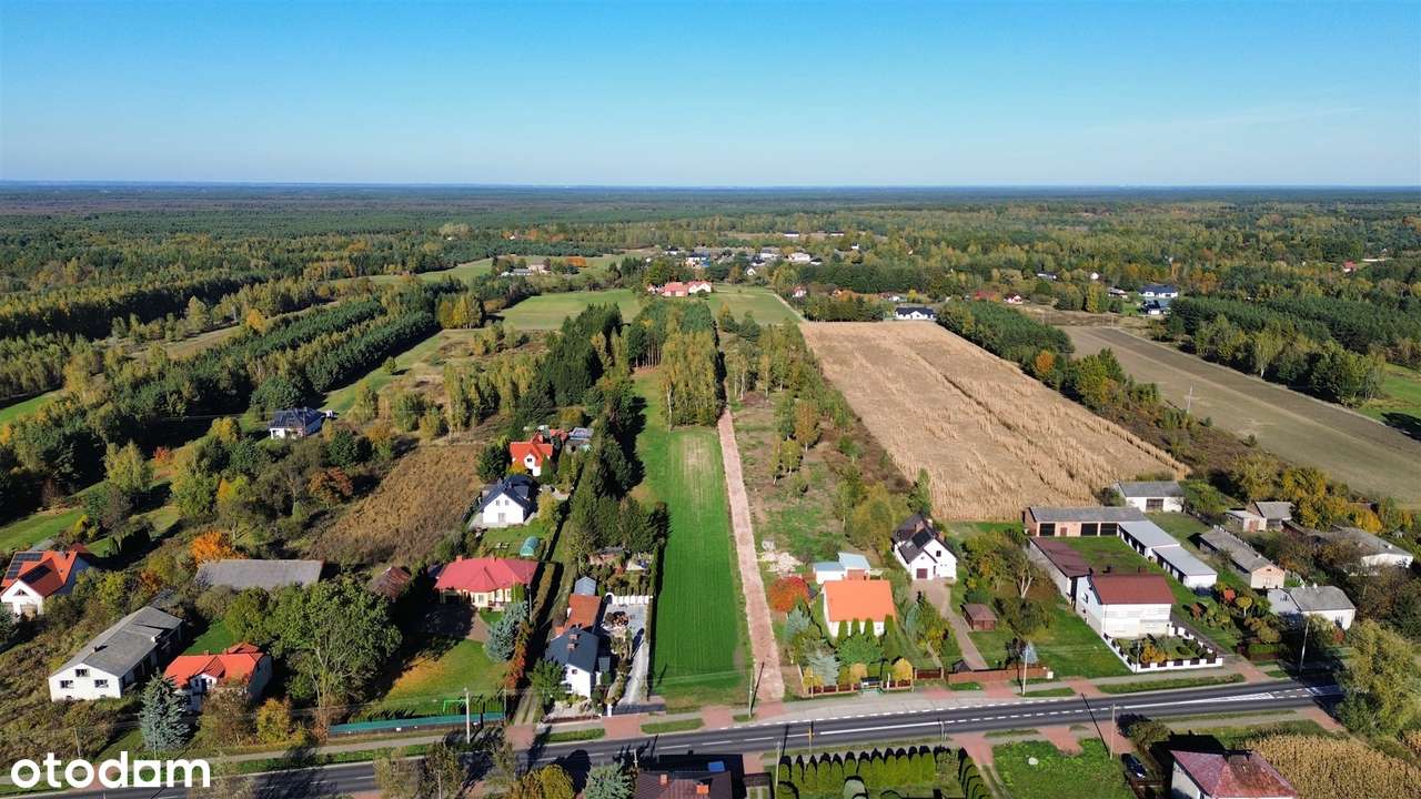 Działka z dużym potencjałem, MPZP gm. Kampinos-1