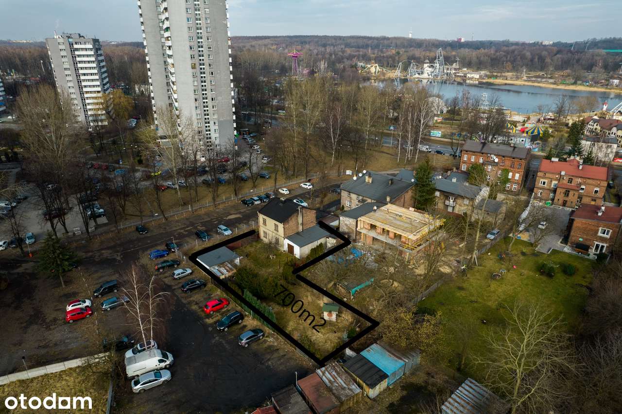 Teren usługowy, Osiedle Tysiąclecia, 700m2 własność-4