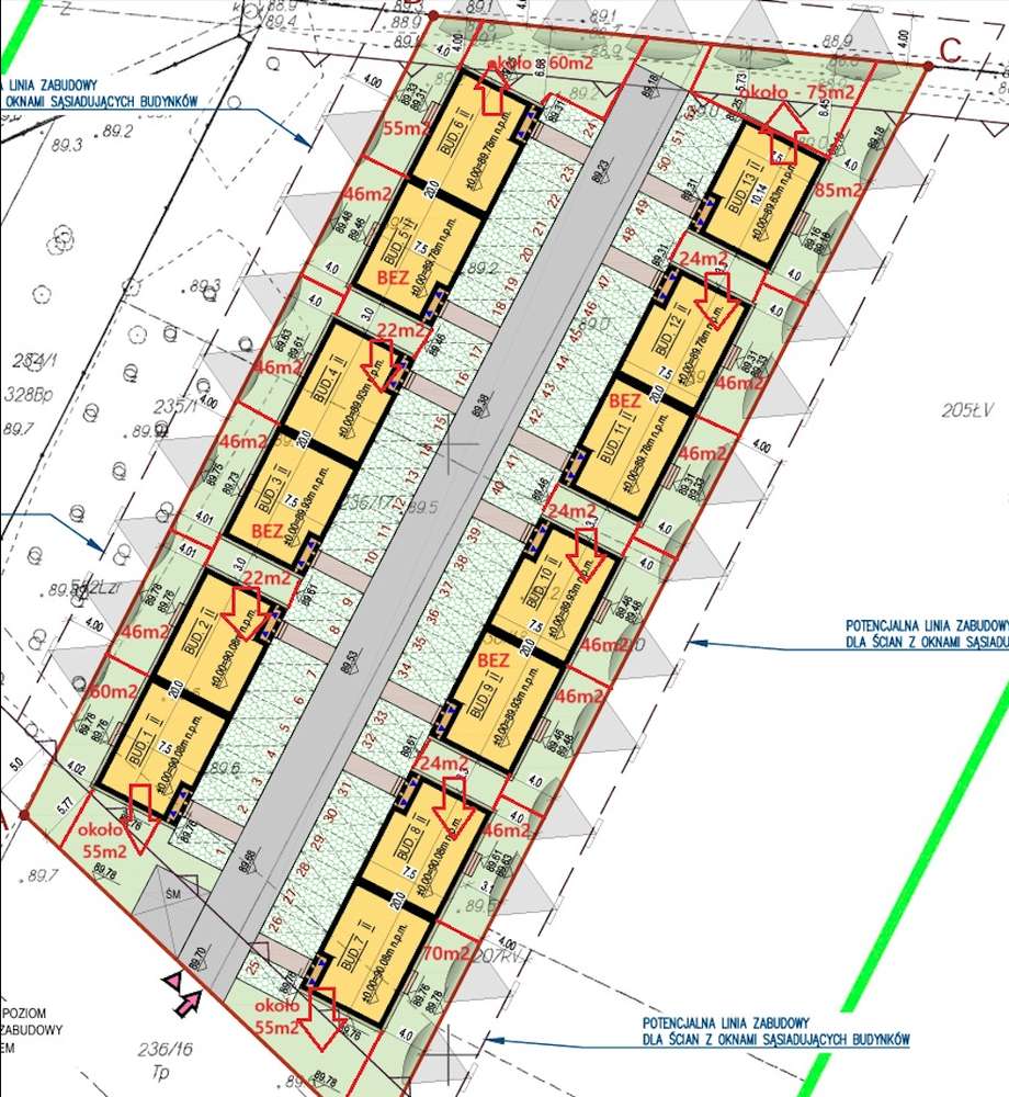 Mieszkanie 51,86 m2 z ogródkiem i 2 miejsca postojowe - Pełny obrazek: 4/4