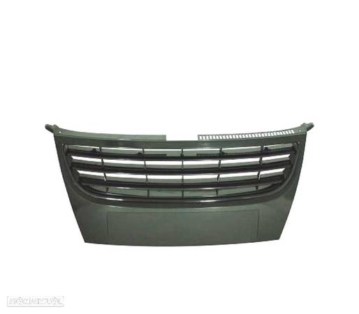 GRELHA FRONTAL PARA VOLKSWAGEN VW TOURAN 06-10 PRETA - 3