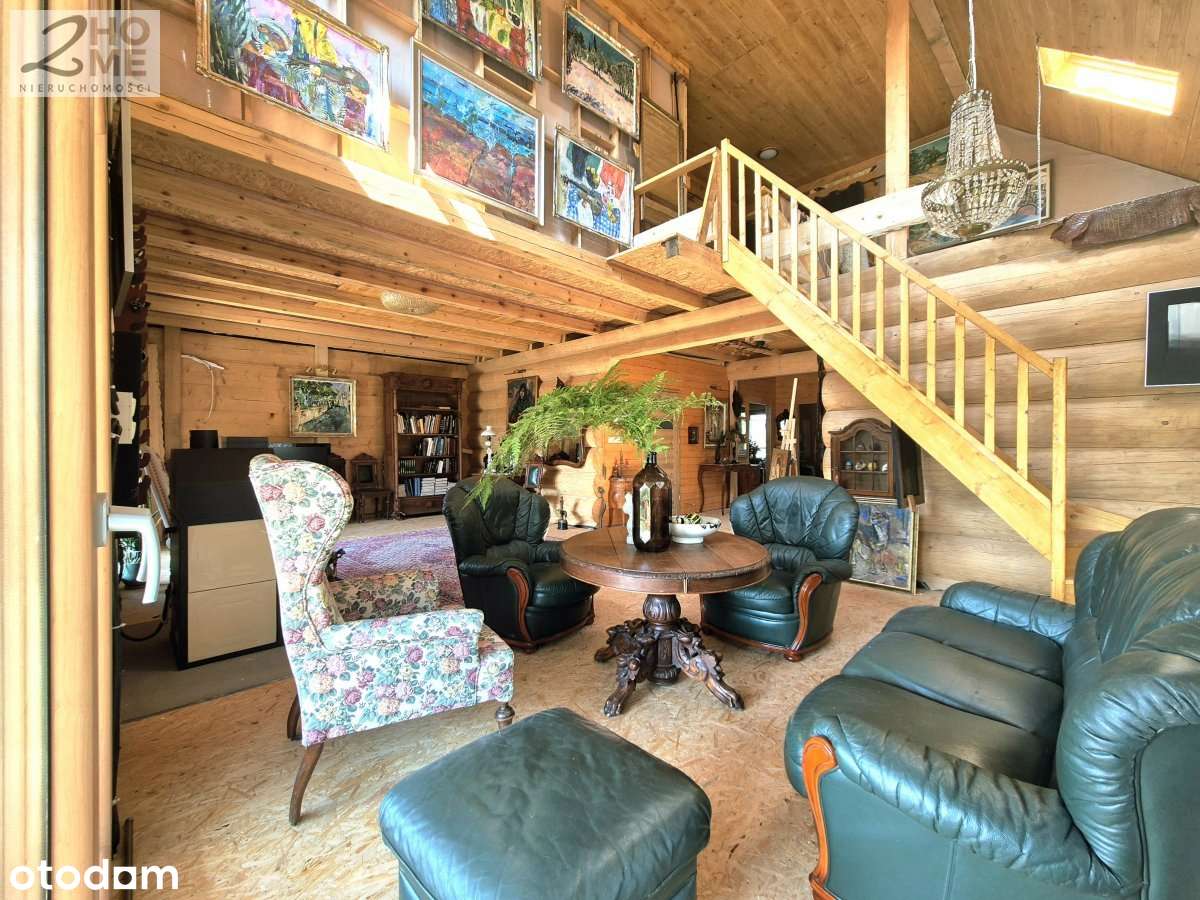 Chojnik - dom z bala, stan deweloperski PLUS-8