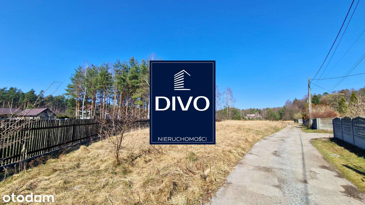 Działka Mętków zielona spokojna okolica