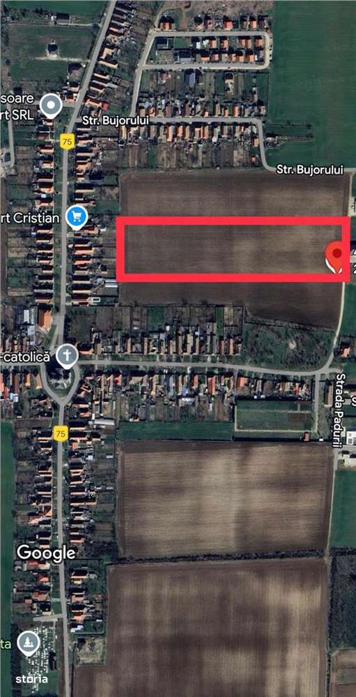 RECO  Teren intravilan in  Santandrei Palota 500mp - Imagine principală: 2/2