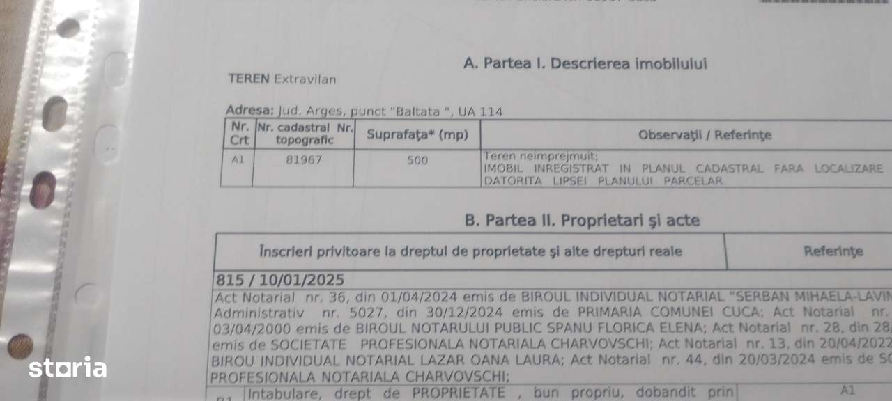 Teren Cuca Arges Loc Baltata - Imagine principală: 5/13