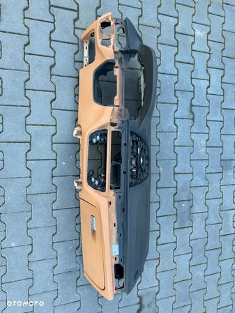 BMW G30 G31 DESKA KONSOLA KONIAK COGNIAC ORYGINAŁ 6817572 IDEALNA - 1