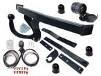 RENAULT SCENIC 2 II + GRAND 2003 do 2009 HAK HOLOWNICZY + WIĄZKA 13PIN + GNIAZDO + ADAPTER - 1