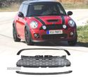 GRELHA PARA MINI COOPER R56 R57 06-09 PRETO BRILHANTE - 1