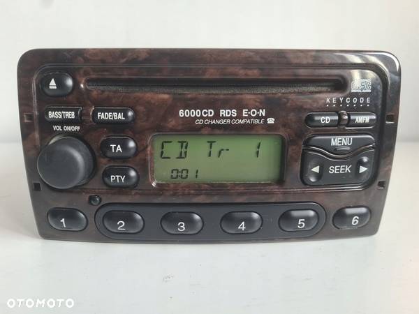 Radio cd 6000 drewno ford focus mondeo scorpio GHIA escort galaxy - 1