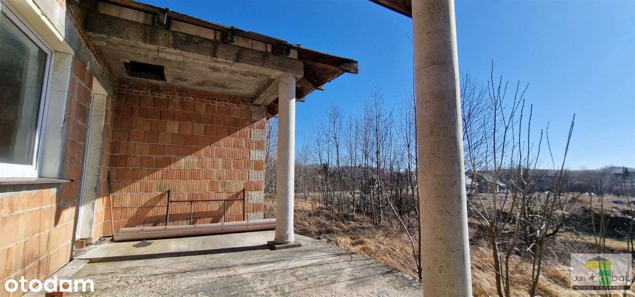 Dom z dużą działką w stanie surowym zamkniętym-12