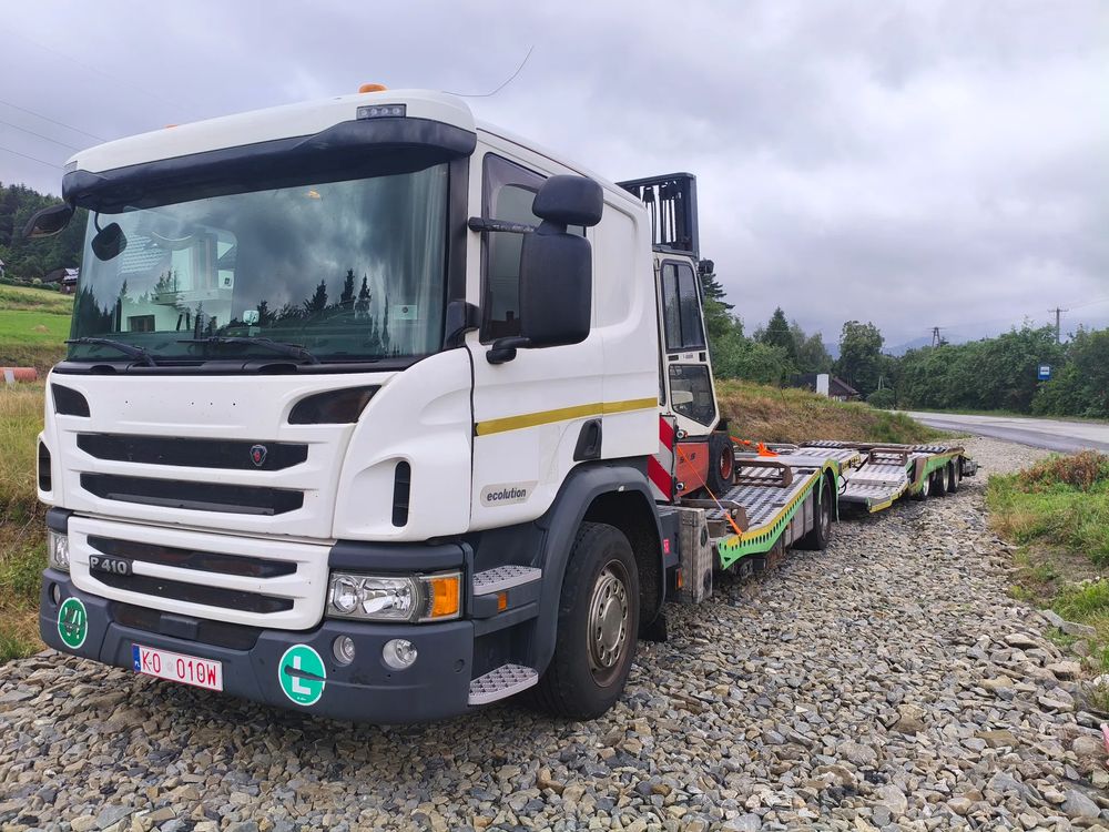 Scania  137000 zł netto lohr rolfo fvg autotransporter hodlmayr 2017