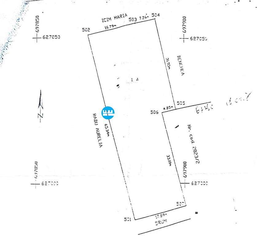 Teren intravilan 1348 mp de vanzare in Bucium - Visan - Imagine principală: 1/1