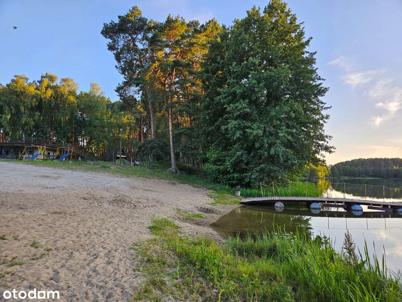 Domek letniskowy BRDA w lesie nad brzegiem jeziora-17