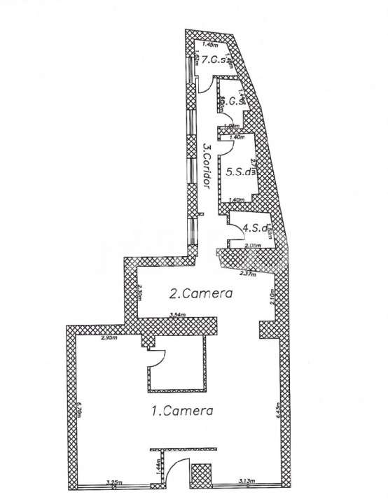 Spatiu comercial de vanzare 95 mpu cu vitrina de 6 m Sibiu Piata Mare - Imagine principală: 2/2