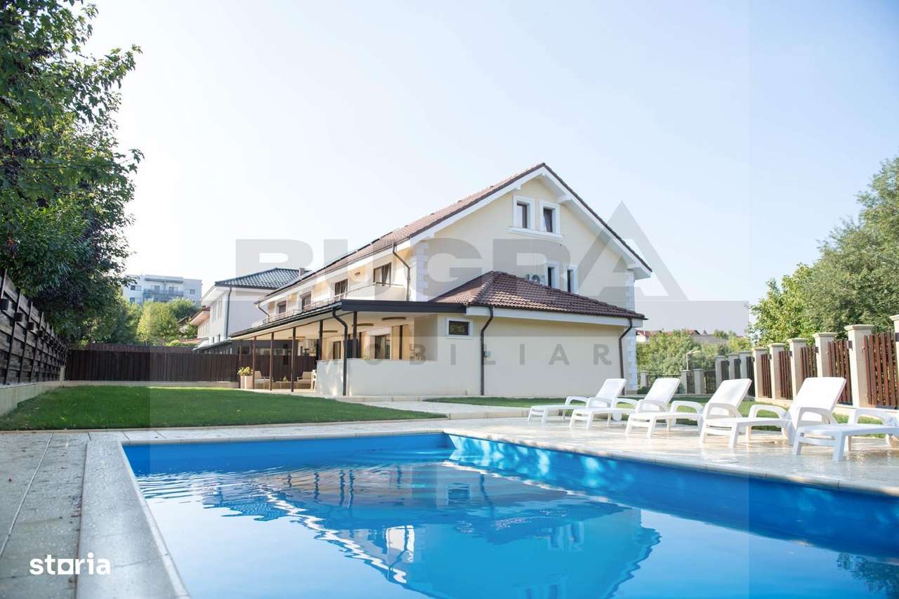 Duplex 5 camere, 300mp utili, piscina, LUX, zona Exclusivista - Imagine principală: 3/20