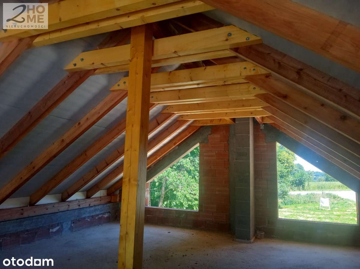 Dom w stanie surowym otwartym w 
Gębiczynie-5
