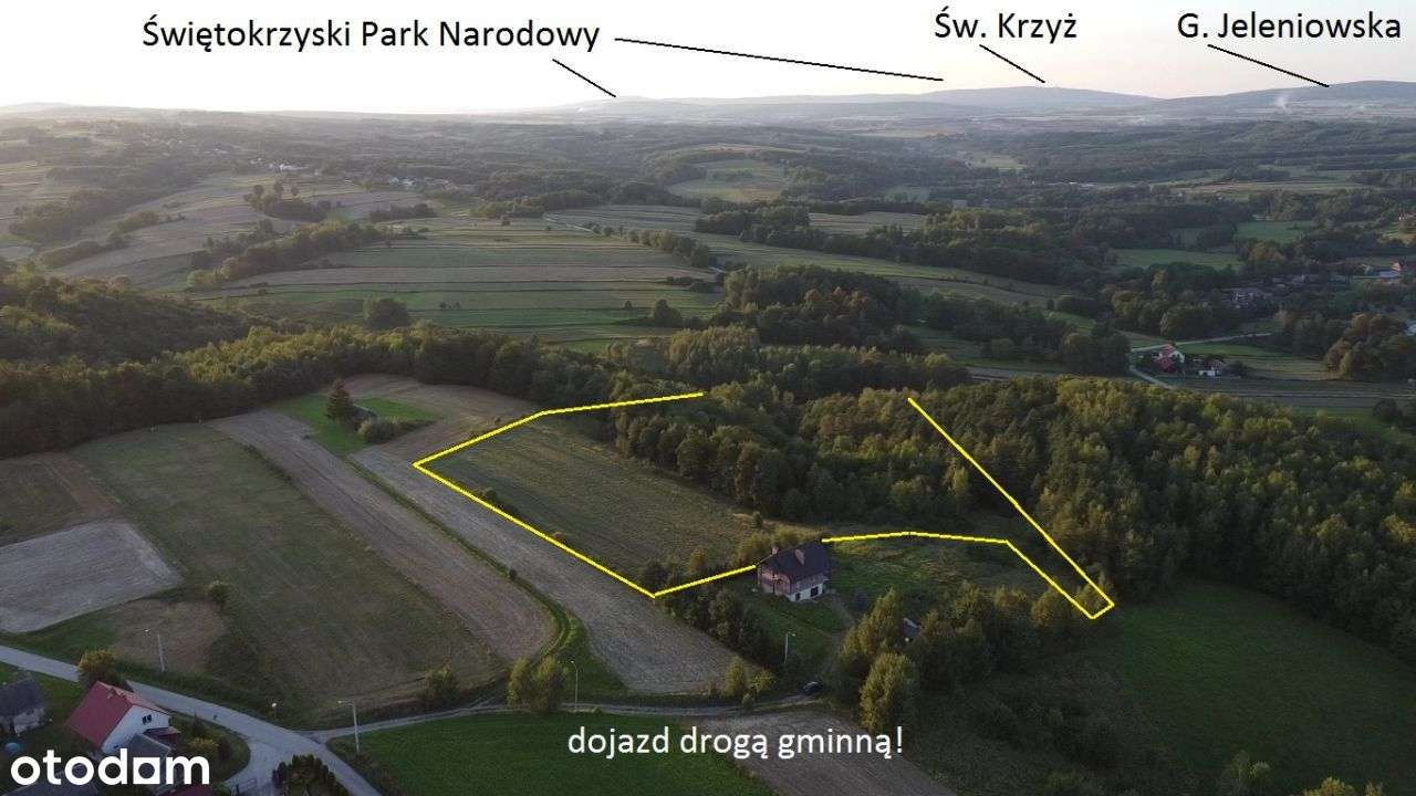 WIDOKOWA działka na WZGÓRZU z panoramą na Góry Św.-16