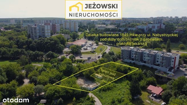 Działka budowlano-usługowa 1800mkw, Nadbystrzycka