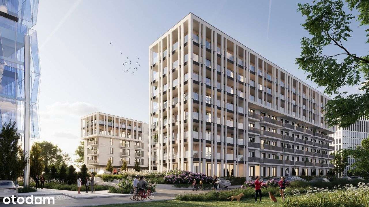 1 pokój z aneksem i balkonem – Apartamenty Grundma-1