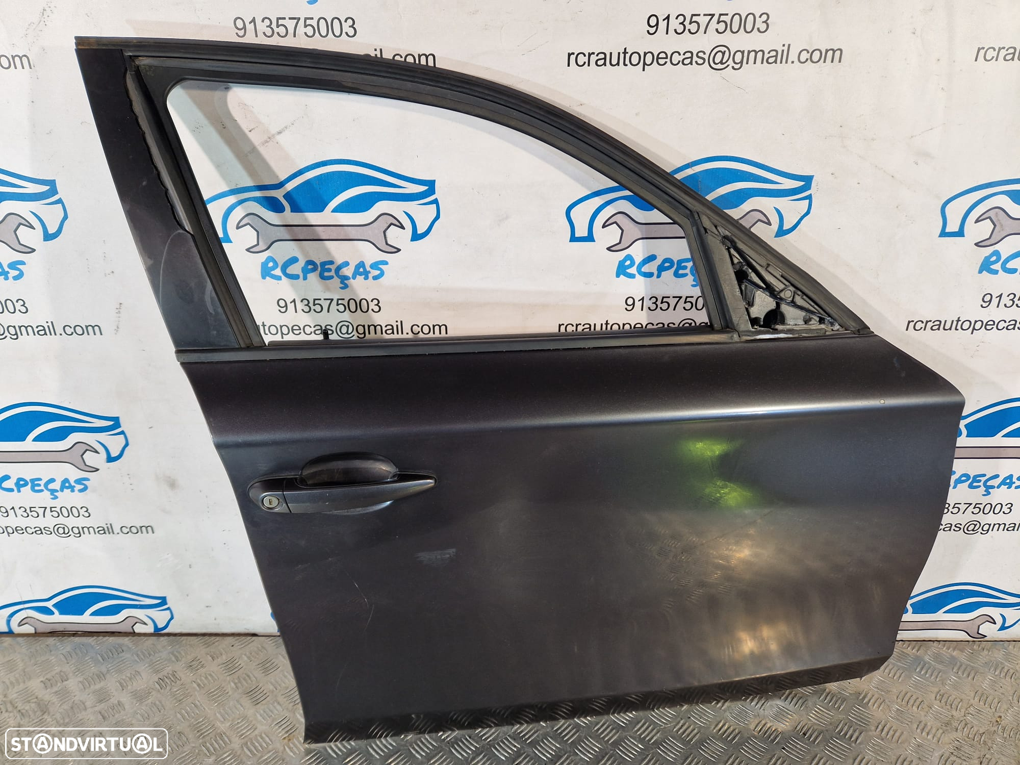 PORTA PORTAS FRENTE FRONTAL DIREITA BMW SERIE 1 E87 41517191012 7191012 FECHO ELEVADOR MOTOR PUXADOR VIDRO RETROVISOR RETROVISORES - 3