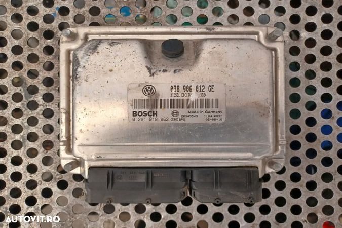 Calculator motor ECU 038906012GE Skoda Fabia 6Y  [din 1999 pana  2004] seria Combi wagon 5-usi 1.9 - 1