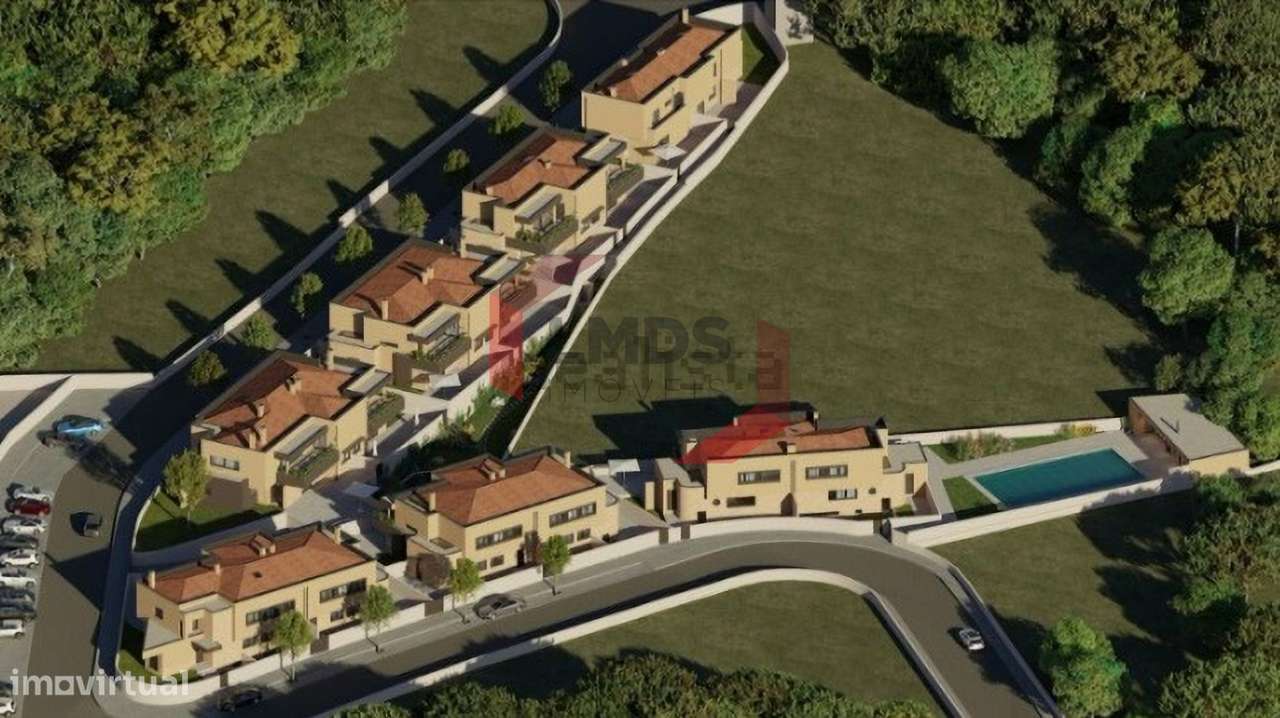 Moradia T3 em Condomínio Fechado com piscina - Madalena - Grande imagem: 5/33